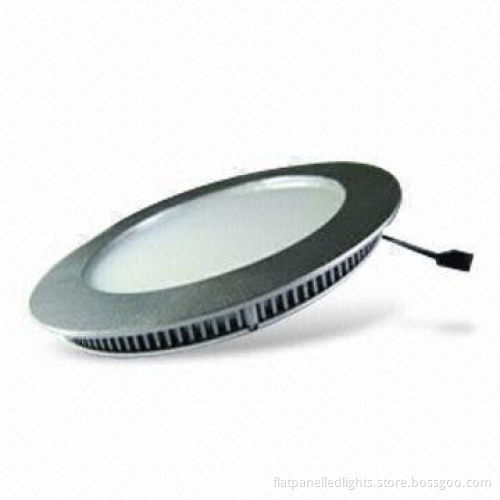 Round Natural White Ceiling Epistar Flat Panel Led Lights D199*14mm 9w 650lm